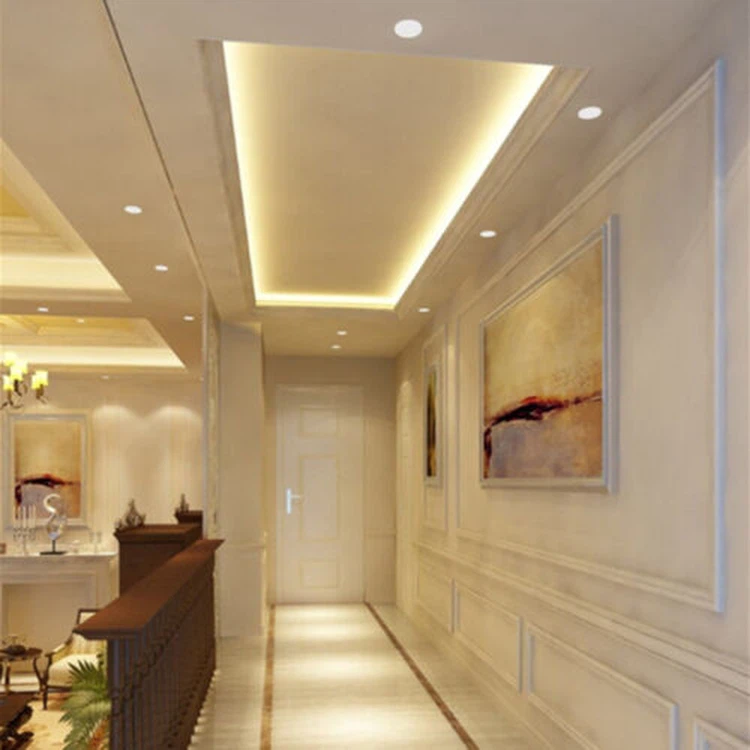 Round recessed lights application Round recessed lights application