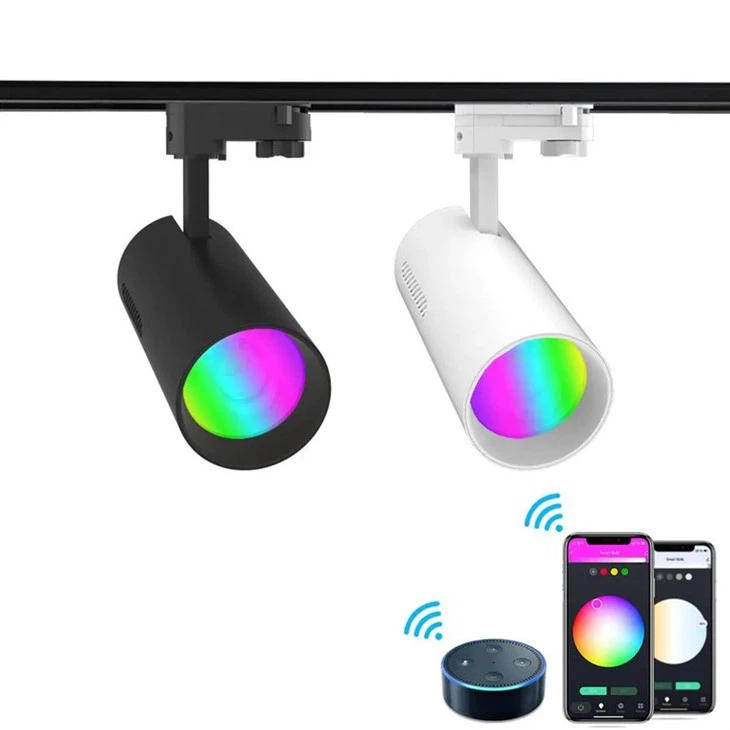 rgb track lighting