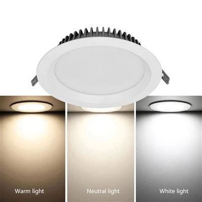 أضواء النازل LED القابلة للتحويل بدرجة حرارة اللون