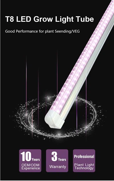 طيف كامل الصمام تنمو الاضواء للنباتات الداخلية