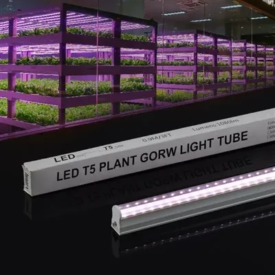 T5 الطيف الكامل LED تنمو الضوء