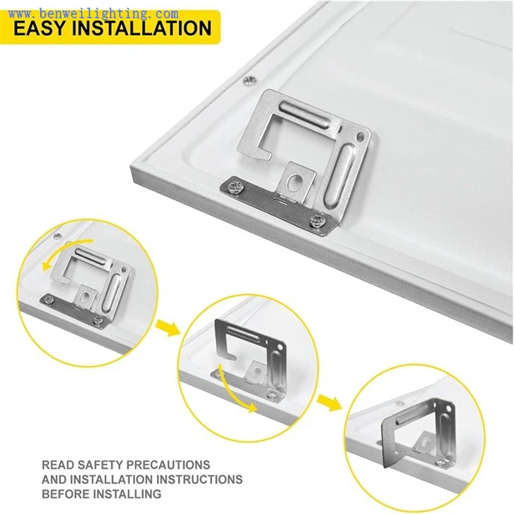 600x600 led panel emergency light