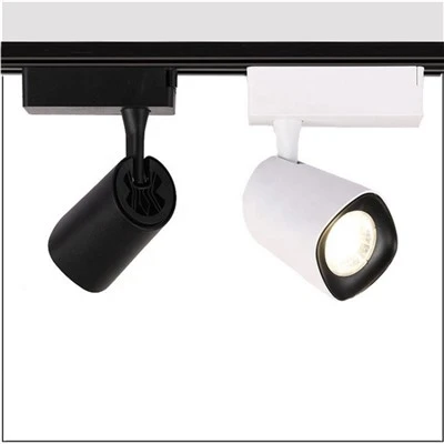 أضواء المسار LED باللون الأسود والأبيض