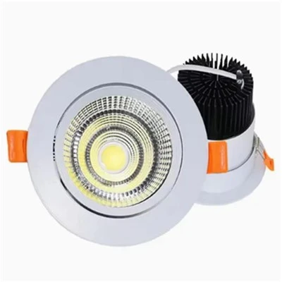 غطاء دائري قابل للتعتيم لإضاءة النازل LED